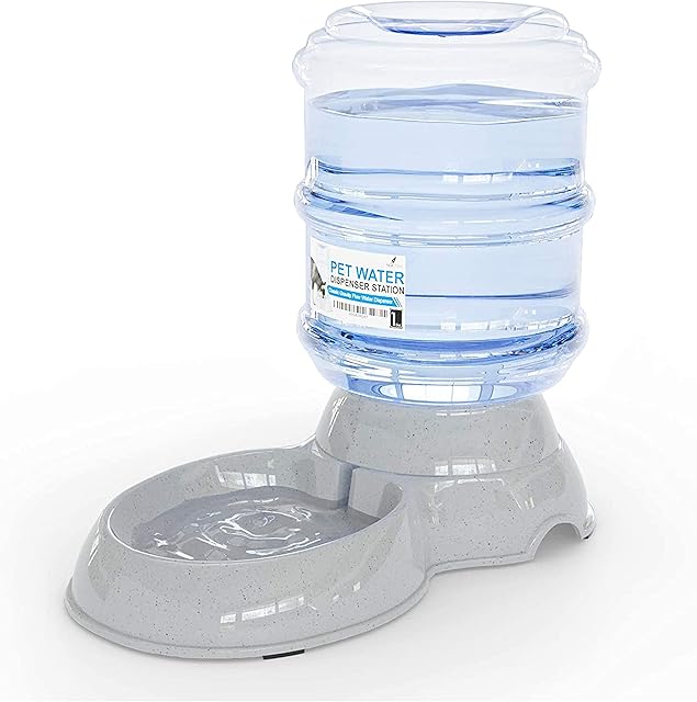 NOA Automatic Pet Water Dispenser | 3.8 l Cat and Dog Gravity Feeder, Waterer Dispenser Station, Automatic Water Station, Cat and Dog Water Bowl