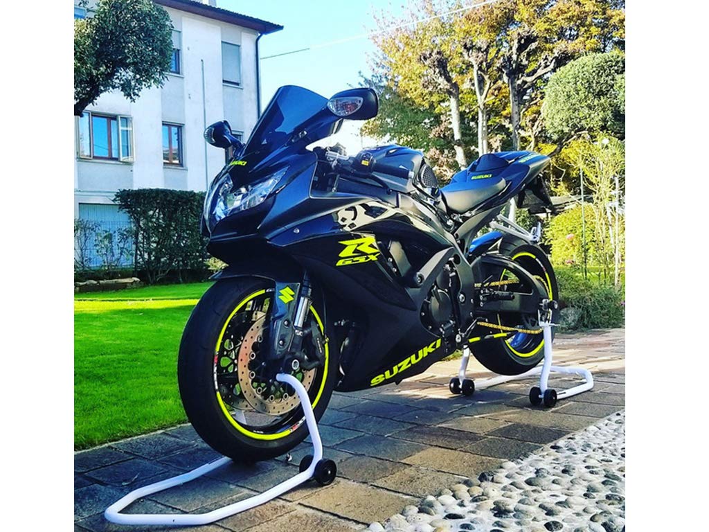 SUZUKI GSXR 1000 Fluorescente Giallo adesivi grafiche X 10 pezzi