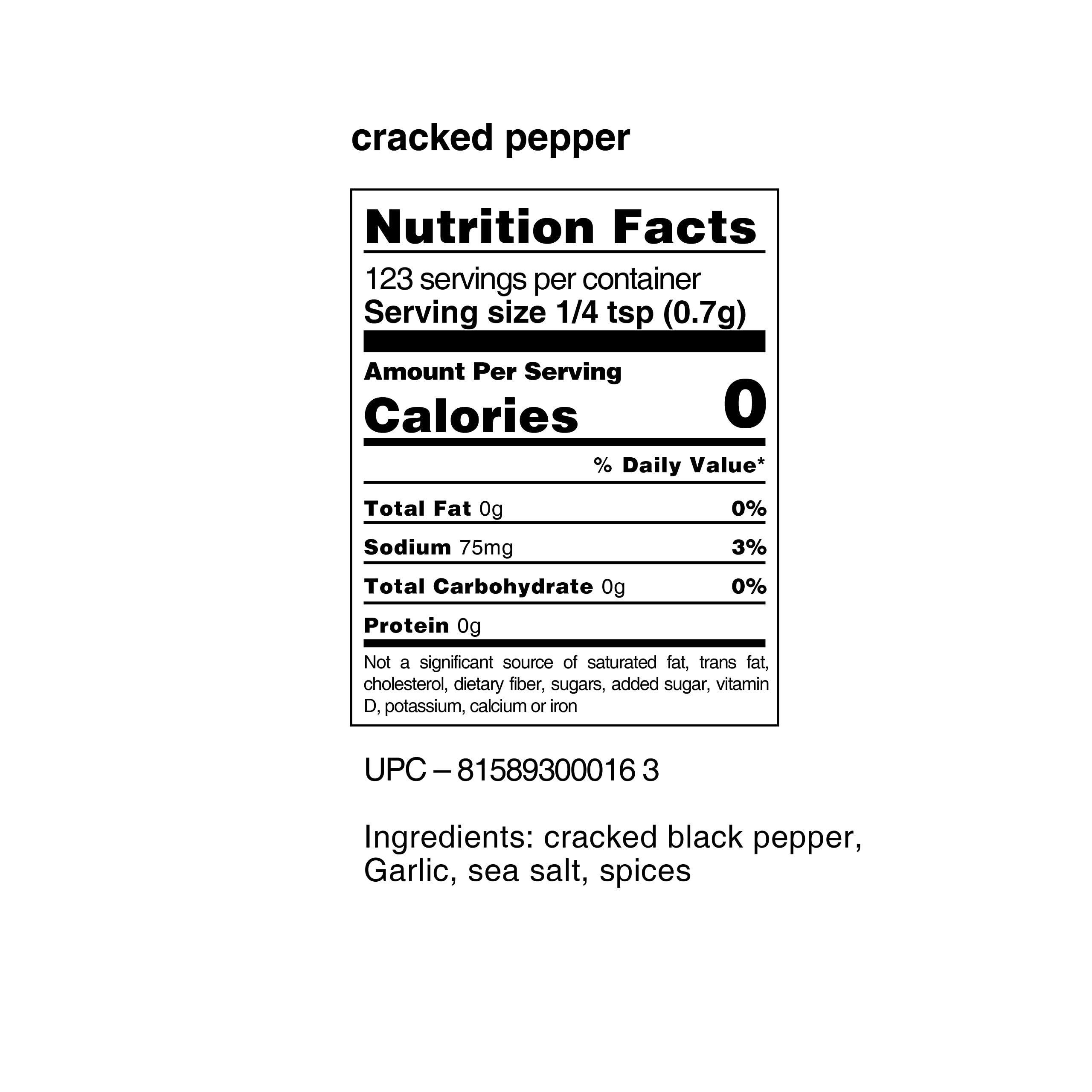 Buy Borsari Cracked Pepper Seasoning Gourmet Seasoning Mix with