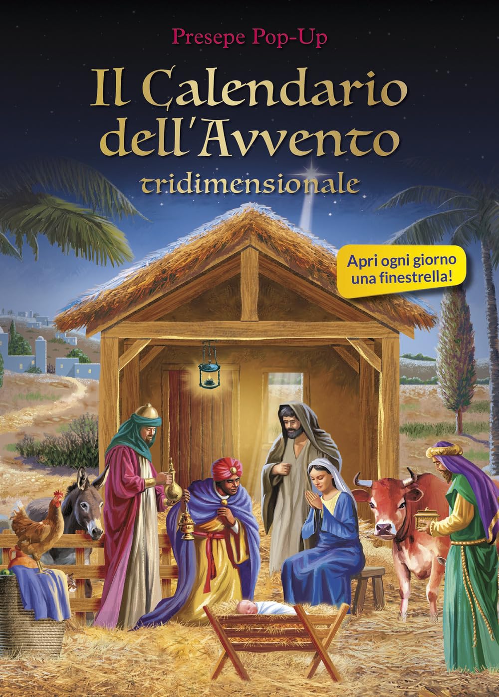 Il Calendario Dell'avvento Tridimensionale. Presepe Pop-Up. Ediz. Illustrata - 4