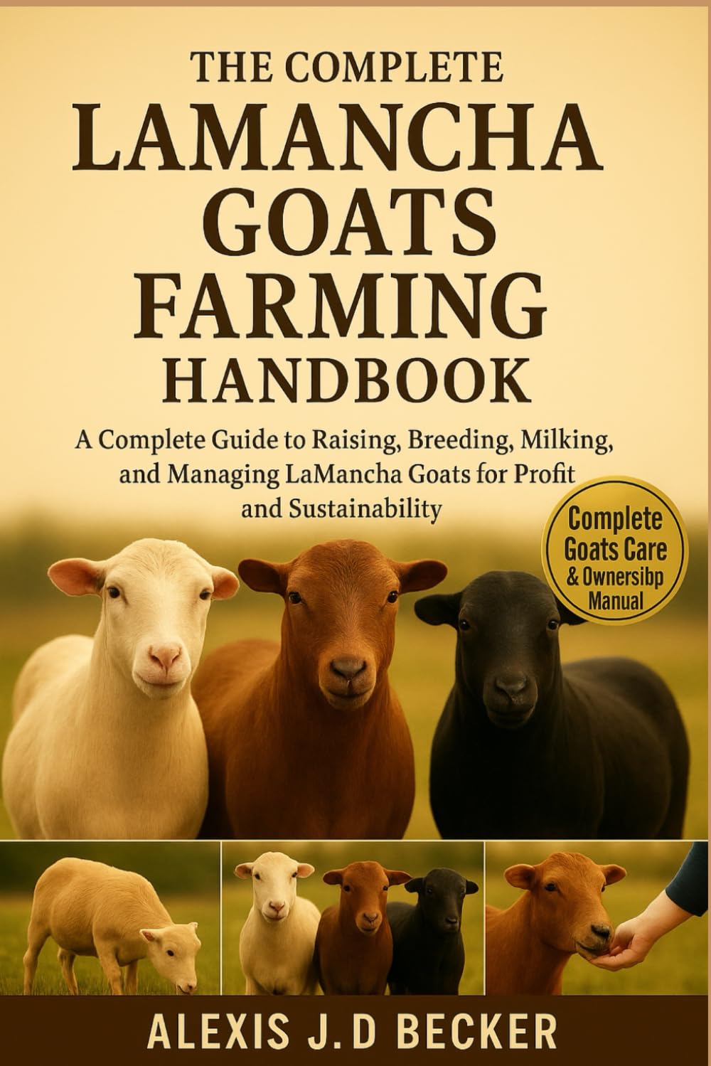 THE COMPLETE LAMANCHA GOATS FARMING HANDBOOK: A Complete Guide to Raising, Breeding, Milking, and Managing LaMancha Goats for Profit and Sustainability