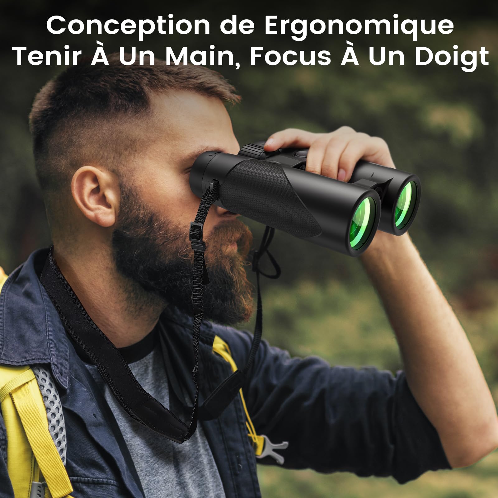 Jumelles Adultes Puissante Astronomiques Etanche: Timorn Jumelles Compactes Puissantes Grand Vue avec Adaptateur Téléphonique Trépied - 8x42 HD Jumelle Observation Oiseaux pour Chasse Randonnee | Lentilles FMC pour une Image Claire et Nette, Large Champ d
