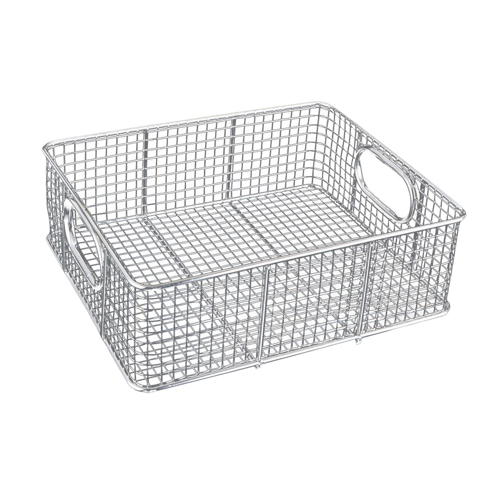 Aufbewahrungskorb für Lebensmittel, Drahtkorb Aus Edelstahl für Buffets, Behälter für Backutensilien, Organizer