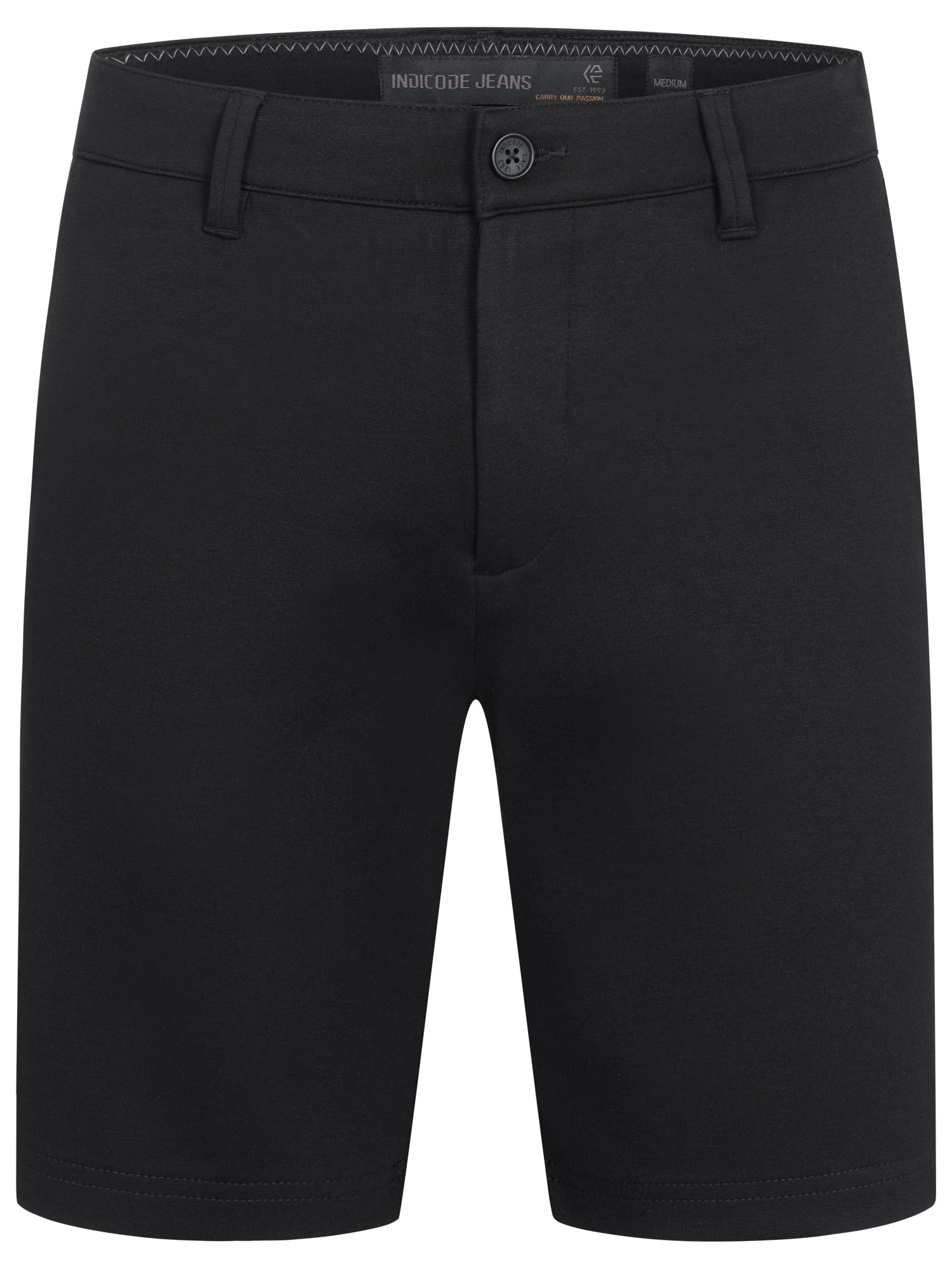 Indicode Herren Aalborg Chino Shorts aus Viskose-Stretch mit 4 Taschen | Bequeme Stoffshorts mit angenehmer Passform, Herrenshorts, Freizeithose, kurze Hose, Sommerhose, Stoffhose für Männer