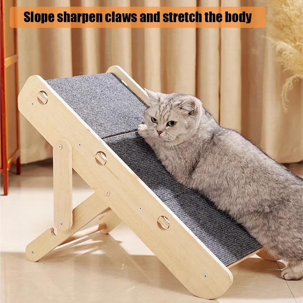 Rampe pour Chien Canapé,Échelle Portative 2-en-1 pour Chiens - Rampes De Canapé Réglables en Hauteur,Pliable Antidérapante,Compatible avec Lit,Canapé Et Voiture - Adaptée Aux Petits Et Moyens Animaux