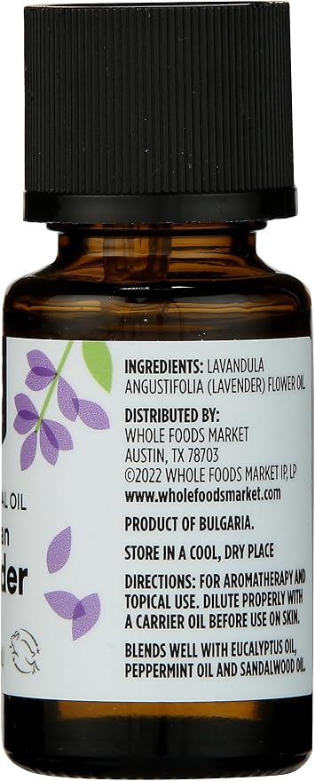 365 by Whole Foods Market Aceite Esencial de Lavanda 0.5 Fl Oz miniatura 5