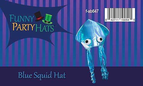 Miniatura 7 de Sombrero de calamar Funny Party Hats, divertido, para fiestas