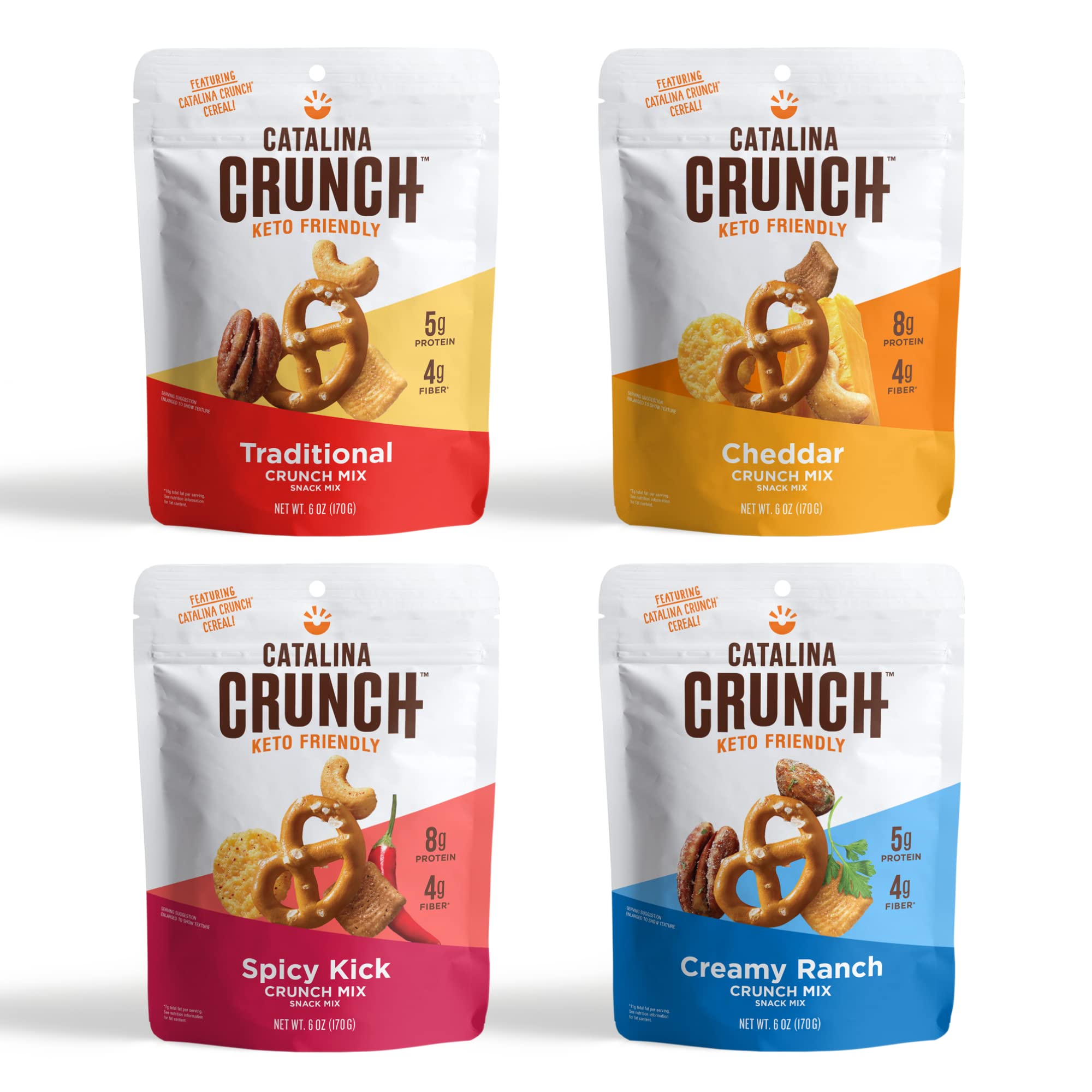 Buy Catalina Crunch Mix Keto Snack Mix Variety Pack Keto Friendly