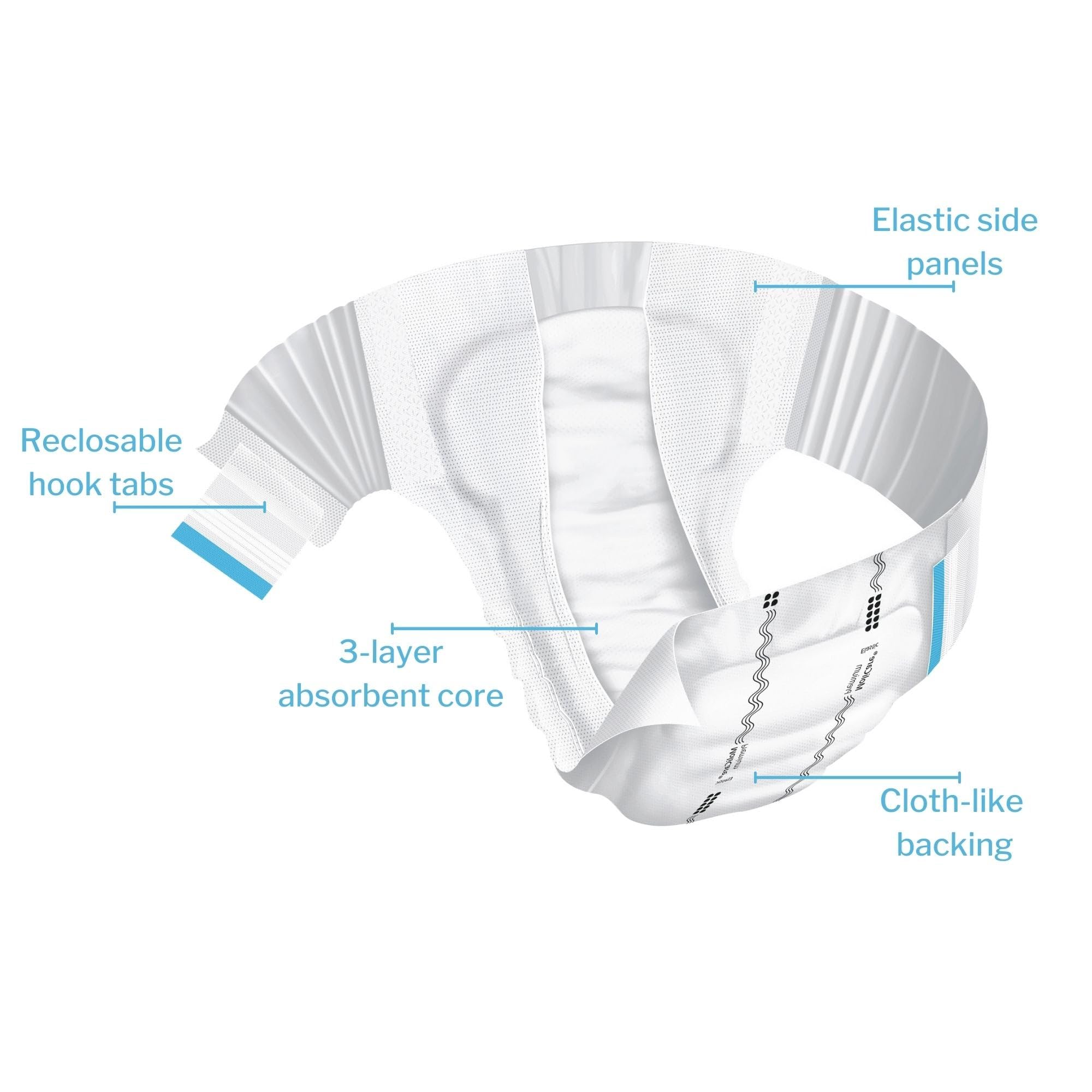 MoliCare Premium Elastic 10 Tropfen - Gr. Medium - Windelhosen und Inkontinenzhosen von Paul Hartman