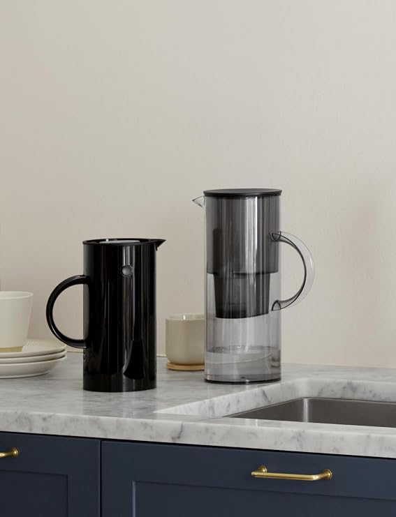 Stelton 2 Litre Water Filter Jug, Smoke