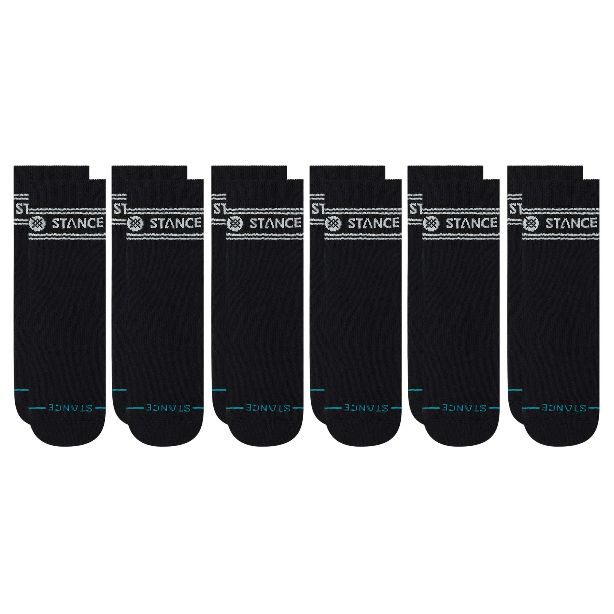 Stance Vital Quarter Sock 6-Pack for Men and Women