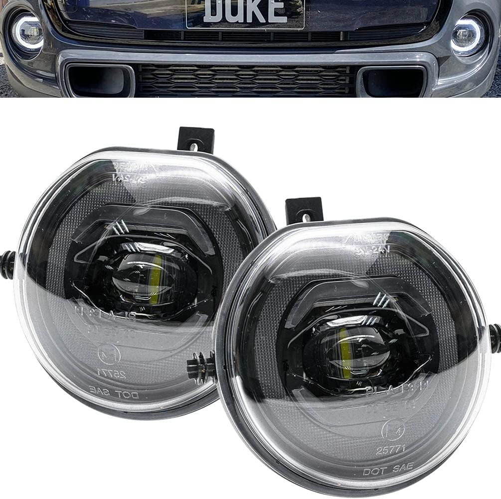 MINI-C00per Daytime Running Parking Lamp for F56 F55 F54 Clubman F57 Cabrio Xenon White Halo Ring DRL LED DRL Led Fog Light Kits Position Parking Lamps