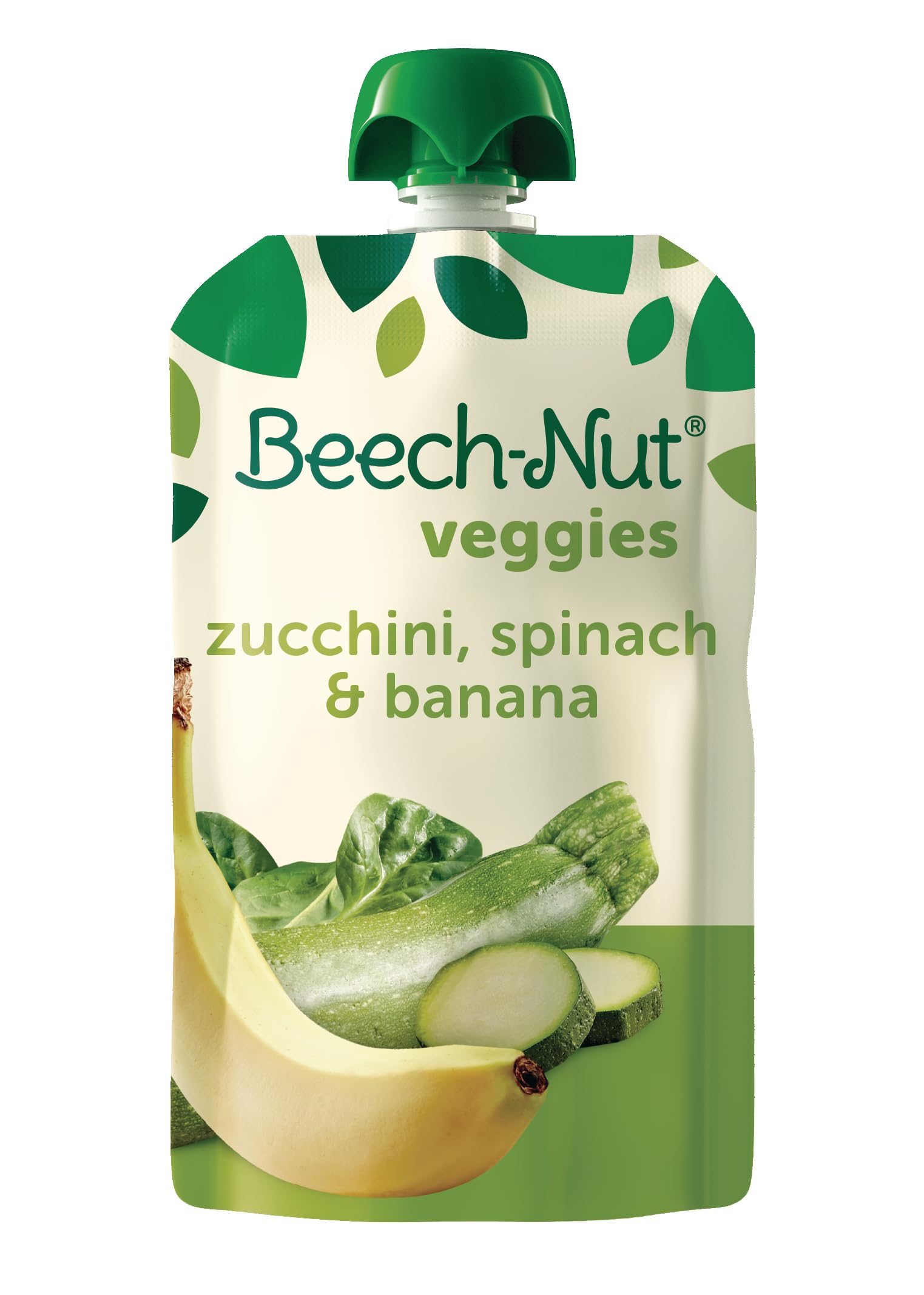 BestBy01/25 Beech-Nut BabyFood Pouches Zucchini Spinach Banana