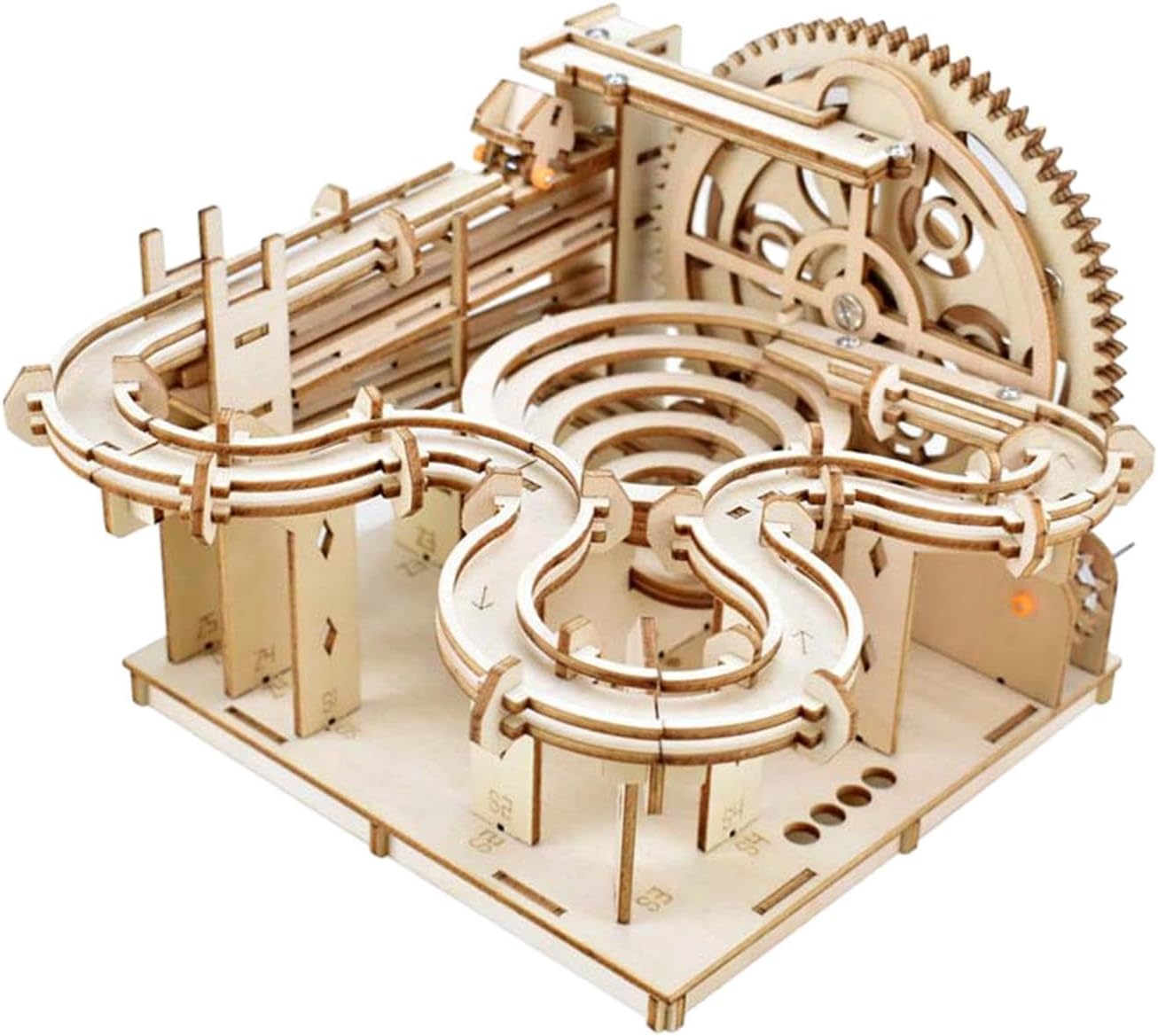 2セット3D木製パズル機械模型キット誕生日プレゼントホリデーユニークなギフト