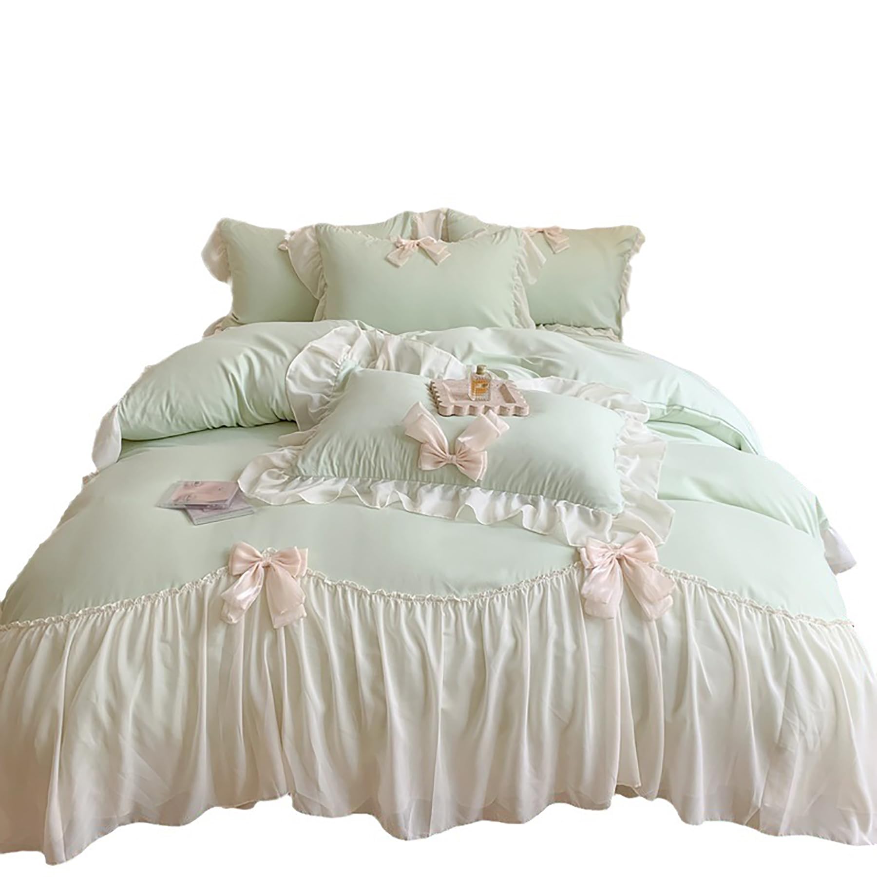 Amazon.com: Generic Blue,Twin, Princess Style 4 Piece