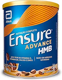 Ensure Advance Suplemento Nutricional Adulto em Pó com HMB + Vitamina D | Sabor Café | Lata 400 g