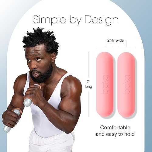 Miniatura 43 de Bala Barras - Juego de 2 mancuernas Yoga, Danza, Barras, Pilates, Cardio, Aeróbicos, Caminatas