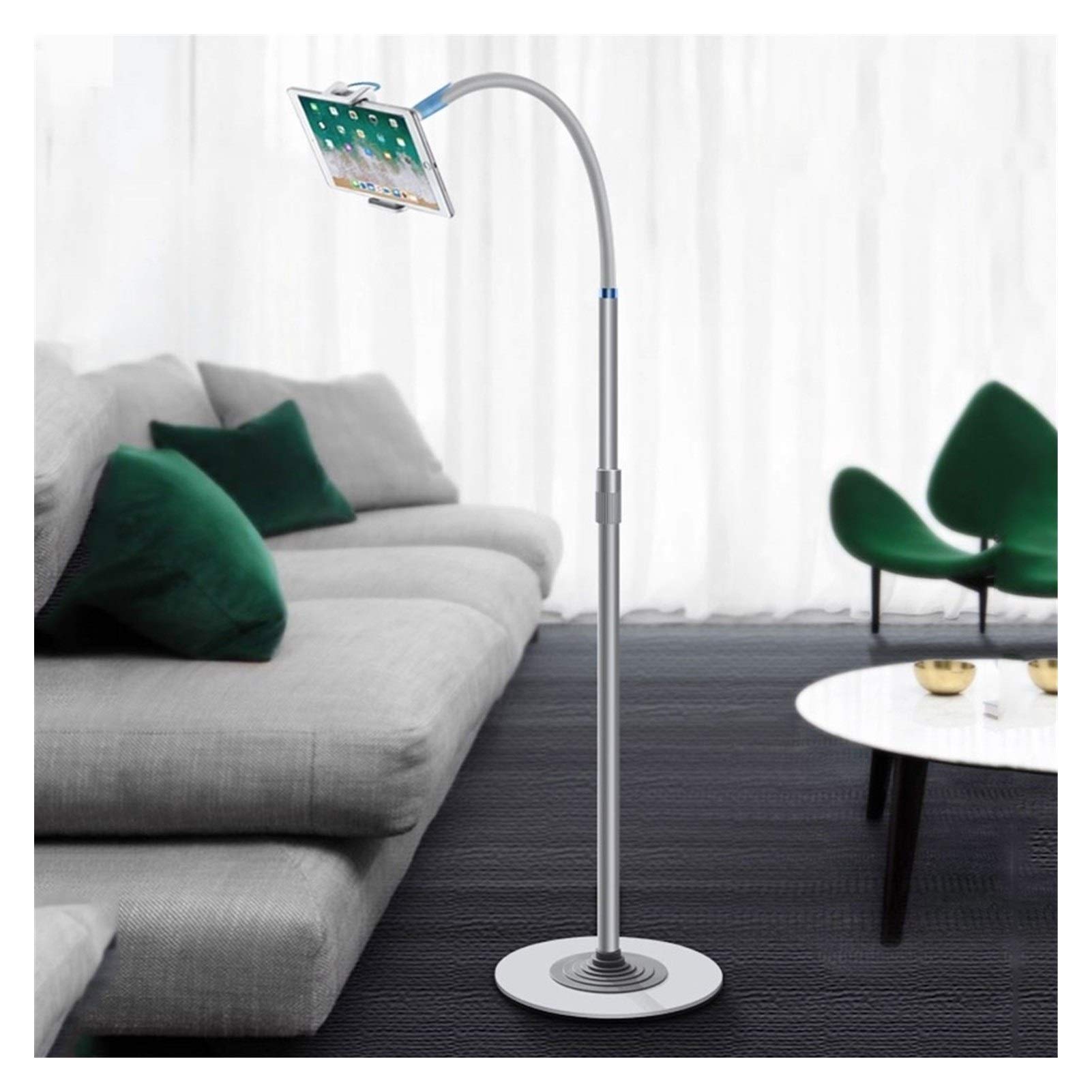 YXCKG Supporto Tablet, Supporto per Cellulari E Tablet 360 Gradi Rotazione, per Letto per 4 "-10,6", per Giochi, Guardare Video, Chattare