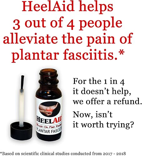 Miniatura 4 de Nuevo alivio rápido del dolor en el talón de la fascitis plantar. Desarrollado por médicos, clínicamente probados, ingredientes naturales