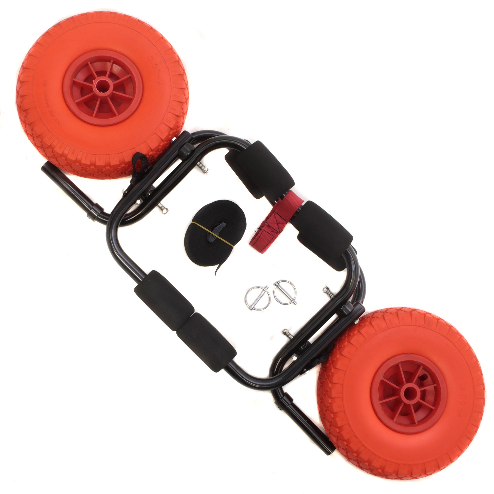Conwy Kayak pieghevole in alluminio anodizzato Kayak Canoa Trolley 100 kg anti-foro