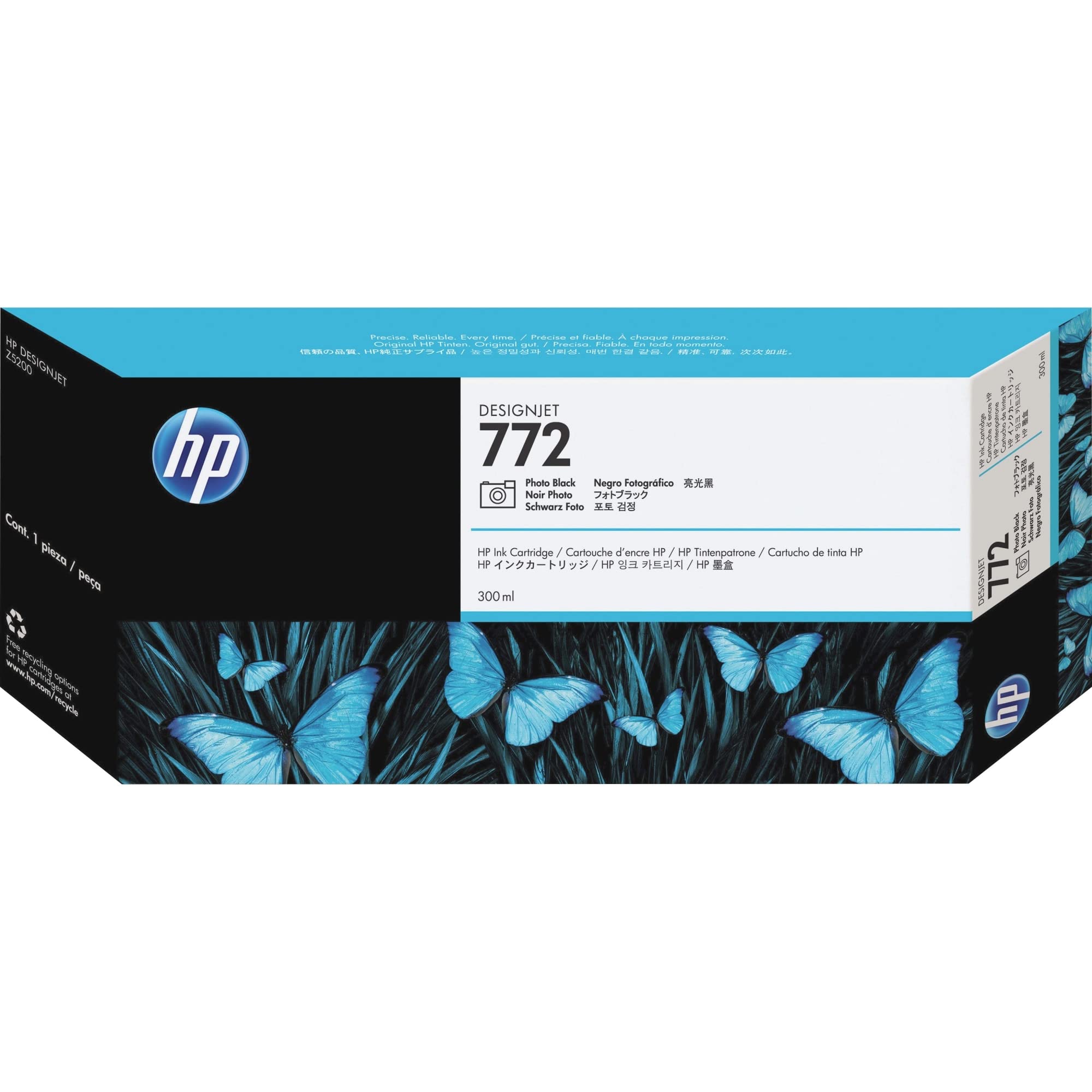 HP 772 純正インクカートリッジセット Amazon.co.jp: HP 772 純正 インクカートリッジ フォトブラック 300ml