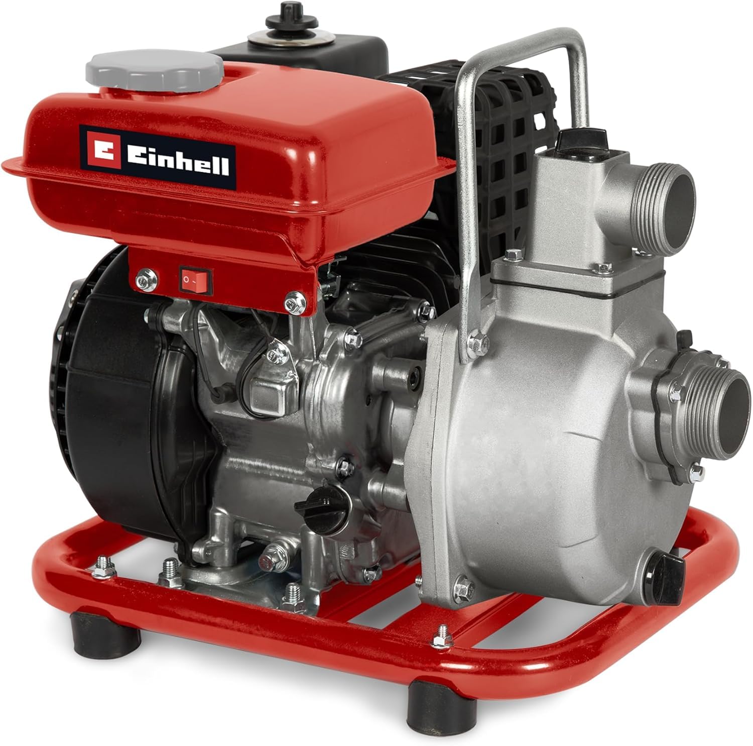 Pompe à eau à essence Einhell GC-PW 16 | 1 750 W | 2, 8 bars | Débit de 14 000 l/h | Hauteur de refoulement de 28 m | Bouchon de purge