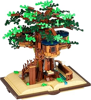 Friends Tree House Set Girls Friendship Forest Jungle Treehouse Toys Building Kit Creative Ideas Adventure Playset for Adults Challenging Christmas Xmas Gifts for Boys Kids 8-12, 6-12,7-9