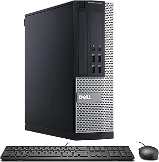 Dell Optiplex Desktop Computer (SFF) | Intel Core i7 Up to 3.90Ghz | 16GB DDR3 RAM | 512GB SSD Solid State | WiFi & Bluetooth | Keyboard and Mouse | Windows 10 Pro 64-Bit -(Renewed)