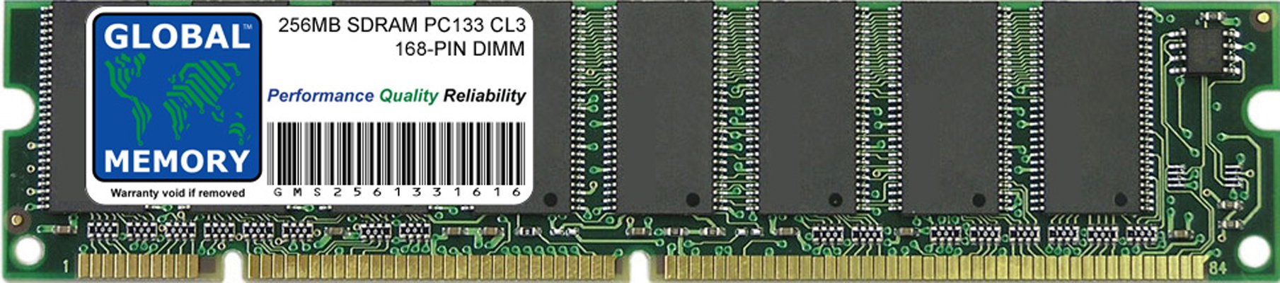 256MB SDRAM PC133 133MHz 168-PIN DIMM MEMORY RAM FOR ROLAND MV-8000 / MV-8800 SAMPLER