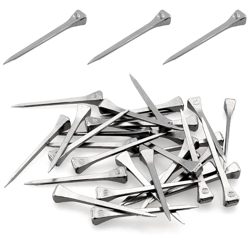 Cravos para Ferradura E6 em Aço Laminado a Frio JJHXSM, 54 mm, Pacote com 30