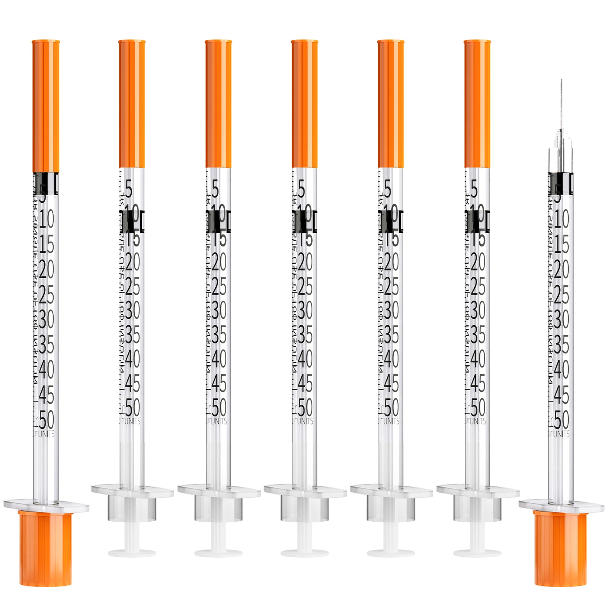 U-100 1ml Syringe 32G 5/16 Inch(8mm) , Syringes for Lab Supplies Dispensing Supplies, Individually Wrapped, Pack of 20 — Amazon image 9