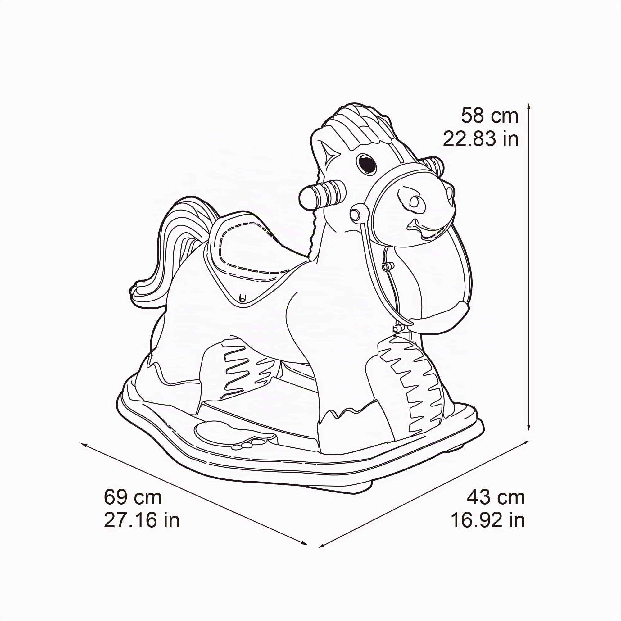FEBER - Ponyfeber Correpasillos (Famosa 800006280)