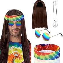 costumes hippies costume accessories accessories hippie 70s 60s woman man outfit party set kit hippie hippy 70s 60s outfit costume hippies woman man clothes jipi costume