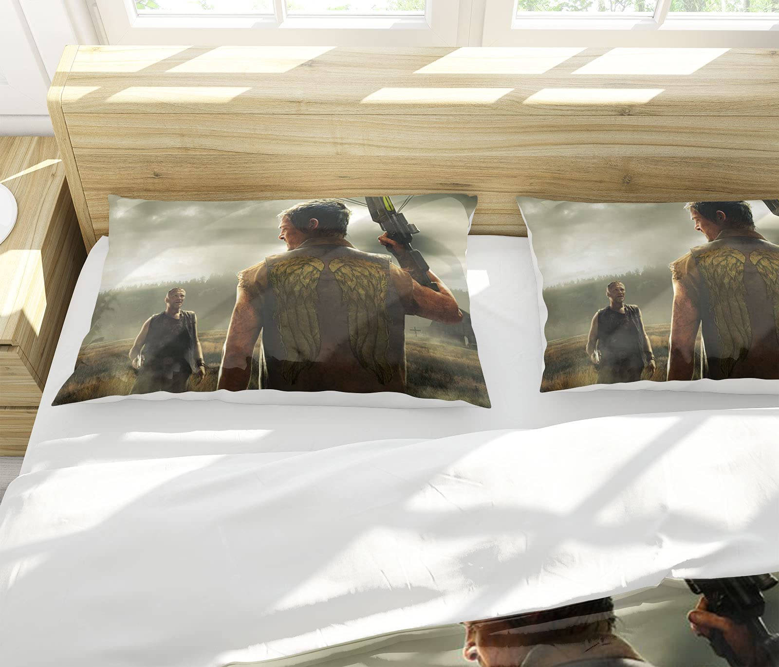 Housse De Coussin The Walking Dead – Rick Grimes 43x43cm – Neuve