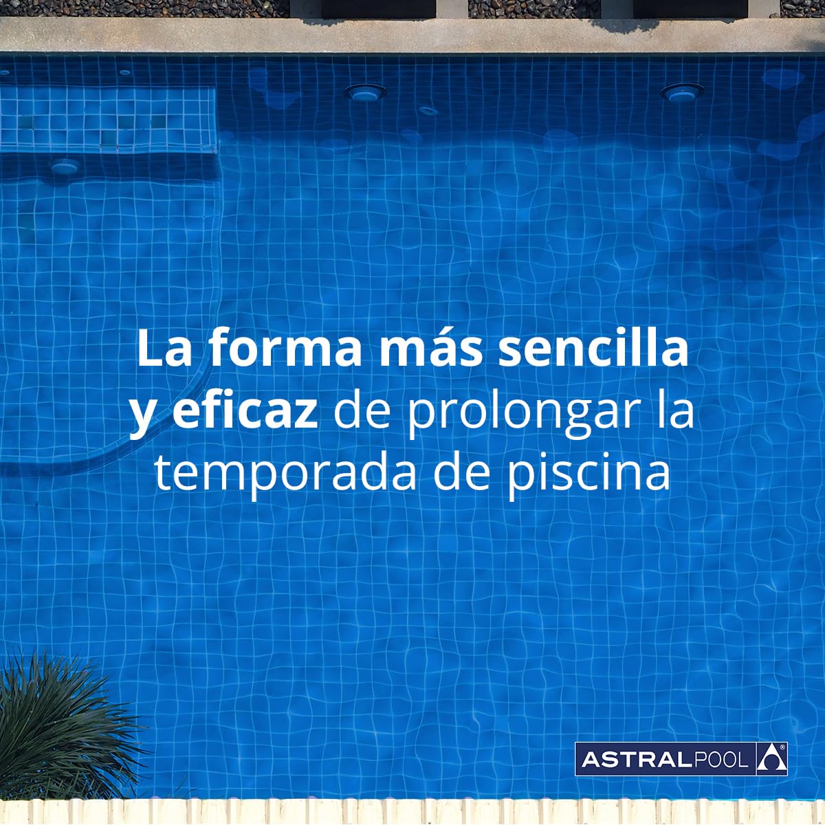 Eco Elyo-15 76661 Bomba de calor para piscina - Calentador de piscina - Temperatura ideal del agua - 6 niveles de potencia - Calefacción silenciosa y ahorro de energía - 11 kW - Astralpool