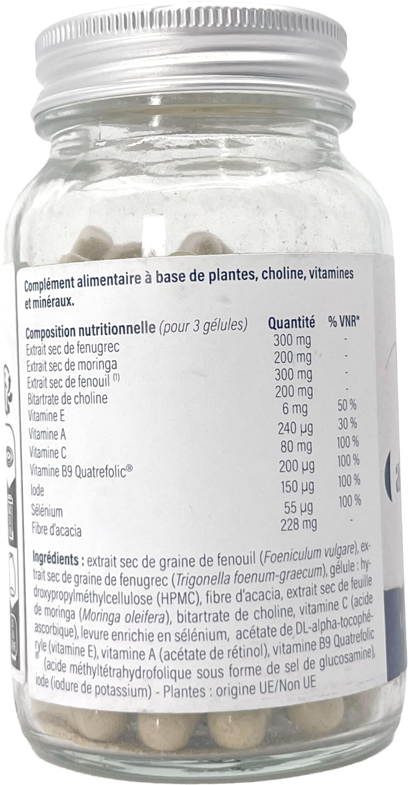 Hollis | Complément alimentaire Allaitement | 90 gélules | Accompagner et soutenir votre allaitement