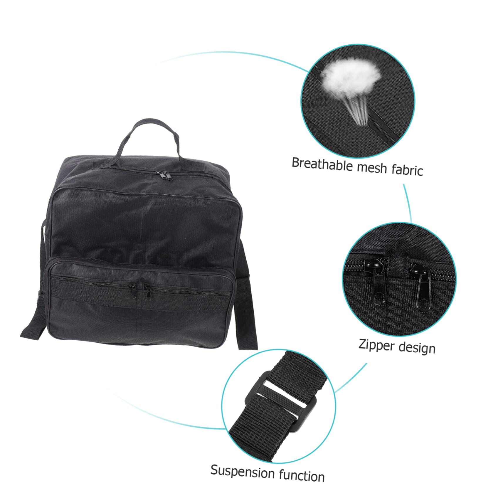 Didiseaon 2 Piezas bolsa de almacenamiento para andador de bolsa portavasos para eléctrica bolsas almacenaje bolsas de almacenamiento Bolsa tela oxford