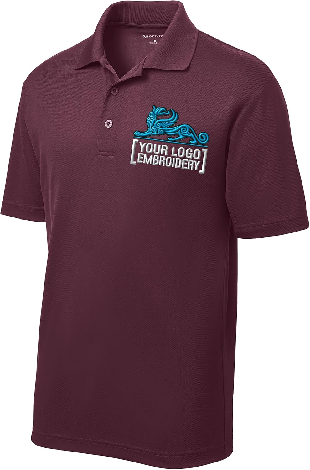 Men's Custom Golf Shirt. Custom Embroidered Polo Shirt/Golf Shirt