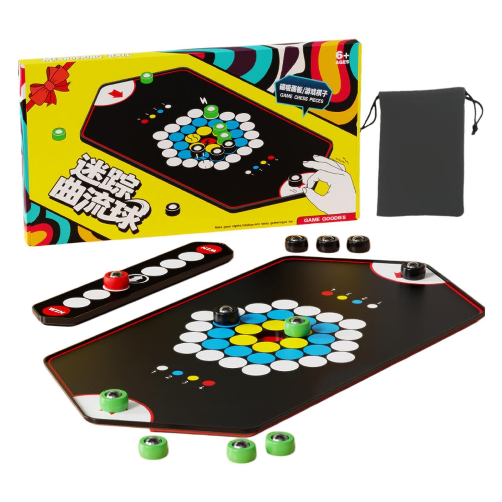 Magnetspiel Interaktives Strategiespiel | Brettspiel für Kinder für Zwei Spieler Reise Tischplatte Schule Nacht Party