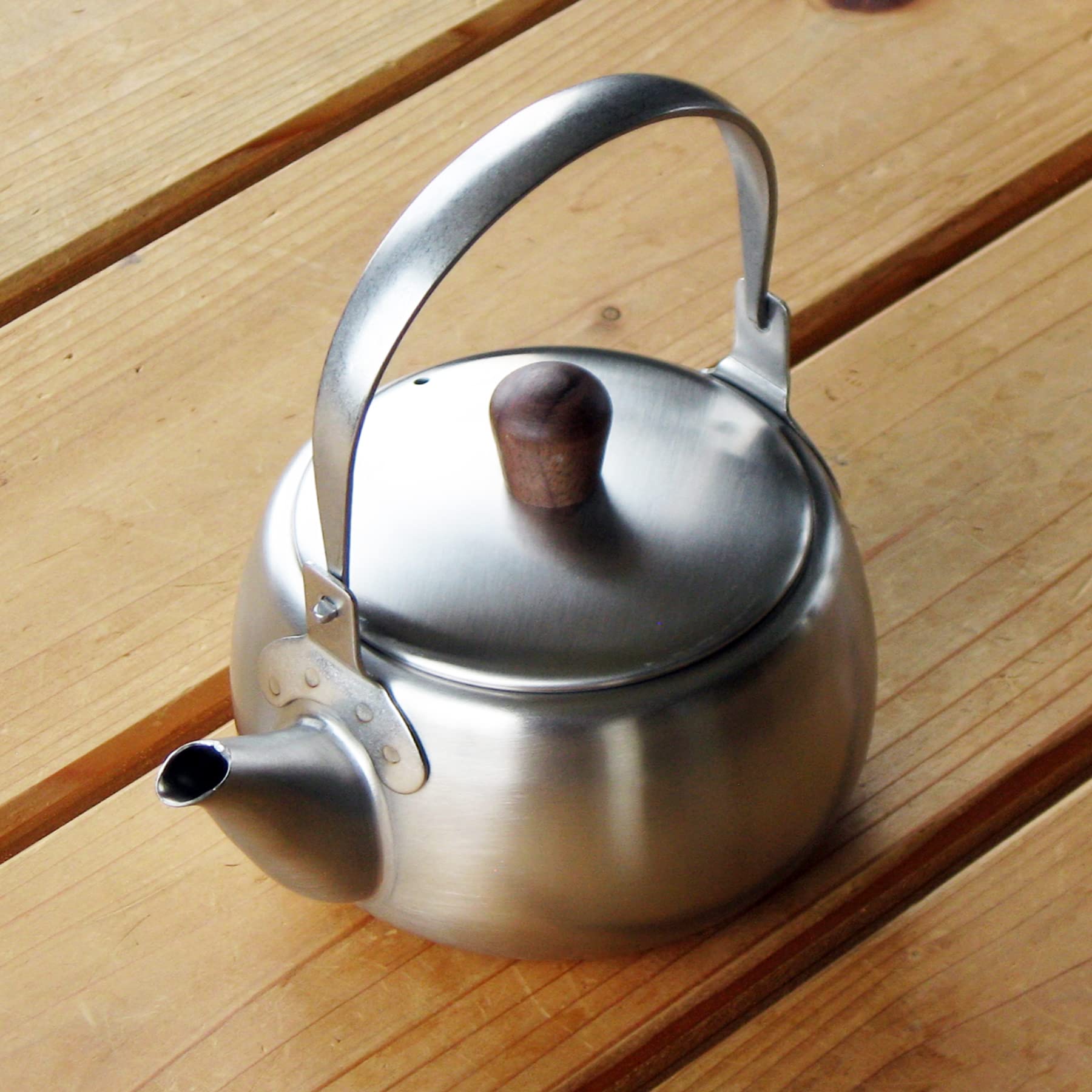 Amazon｜ナガオ 燕三条 急須 ティーポット 320cc 18-8ステンレス つる