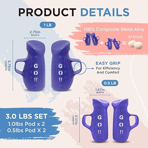 Miniatura 6 de Pesas de yoga para entrenamientos de yoga, ejercicios de fitness, pesas de mano, juego de mancuernas para esculpir y tonificar el cuerpo, eleva tu