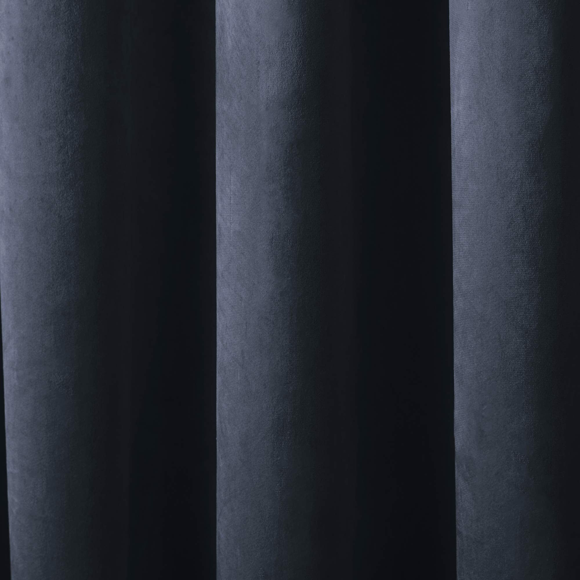 Laurence Llewelyn-Bowen Montrose Navy Blackout, W46 x L72 (117 x 183cm), Velvet Living Room & Bedroom - Image 2