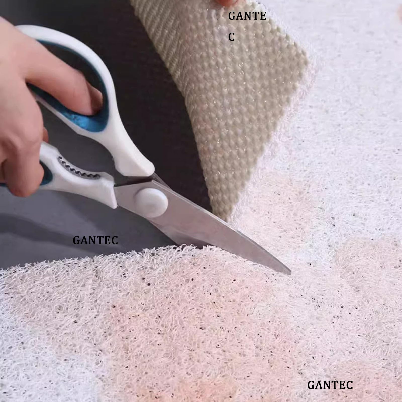 Alfombrilla de Ducha, Alfombrilla de baño Suave Antideslizante para el Interior de la Ducha, Alfombrilla de Puerta para baño, Cocina o Dormitorio con Orificio de Drenaje, cómoda Alfombrilla