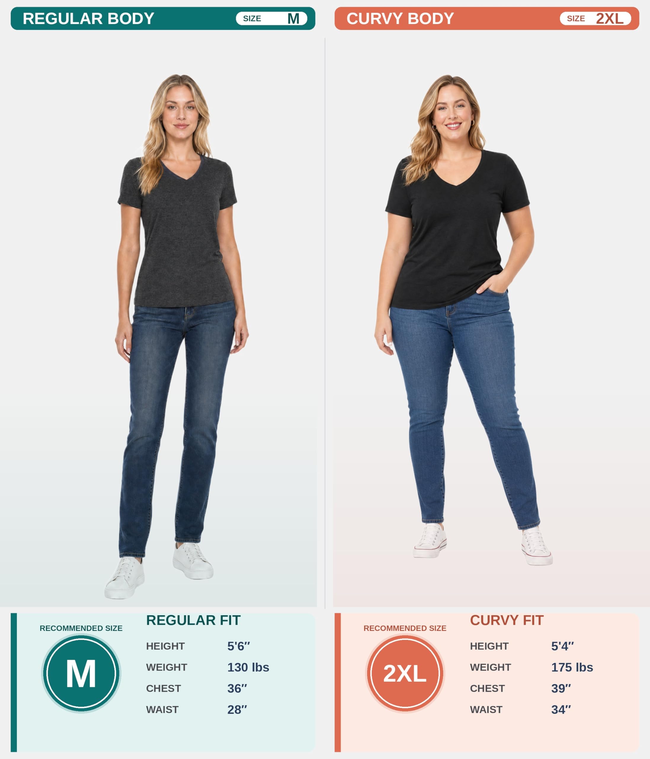 Confezione da 2 magliette da donna a maniche corte, in lana merino, scollo a V, leggere, termiche, traspiranti, strato base