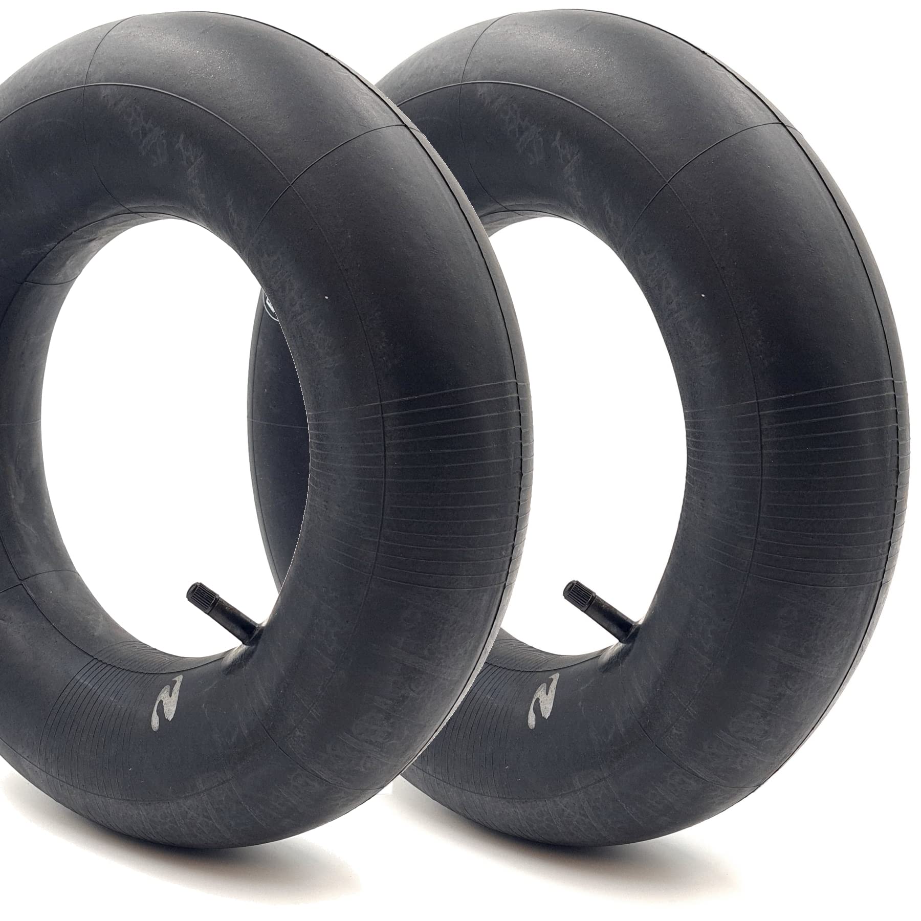 BlackRing 2x 4.80/4.00-8 Inner Tubes Straight Rubber Valve TR13 Also Fits 4.00-8 400x100 Wheelbarrow Cart Truck Trolley