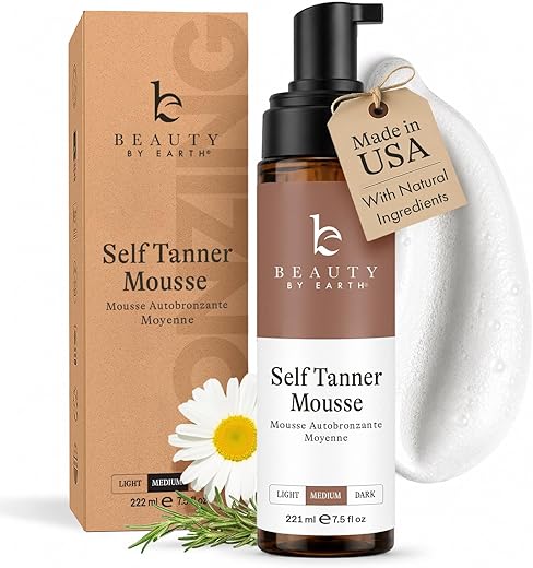 Beauty by Earth Self Tanner Mousse