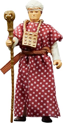 Indiana Jones and The Raiders of The Lost Ark Retro Collection Belloq (Ceremonial) juguete, figuras de acción de 3.75 pulgadas para niños a partir