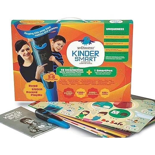 goDiscover Kinder Smart Learning Series Set of 18