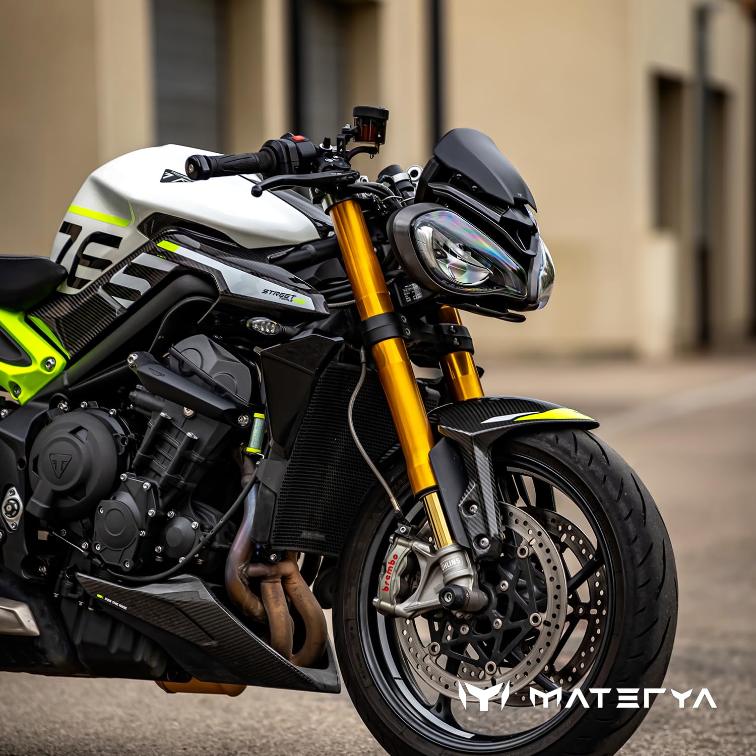 Materya - Flyscreen per Triumph Street Triple 765 RS MY 23-24 (765 RS)