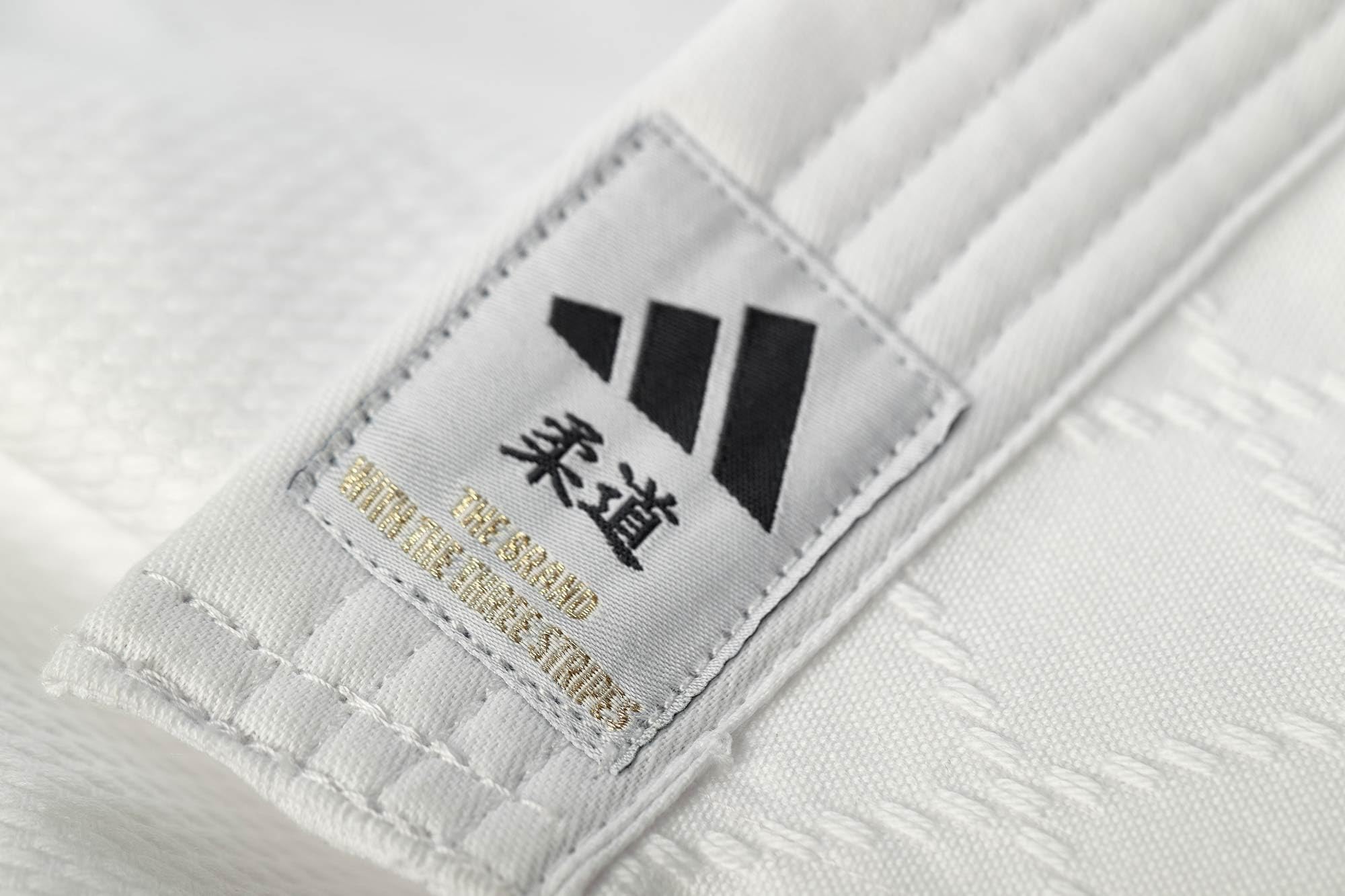 adidas Judoanzug J350 Club | Judo-GI für Kinder und Erwachsene | Training und Wettkampf | 350g/qm | 110-190 cm | Weiß oder Blau
